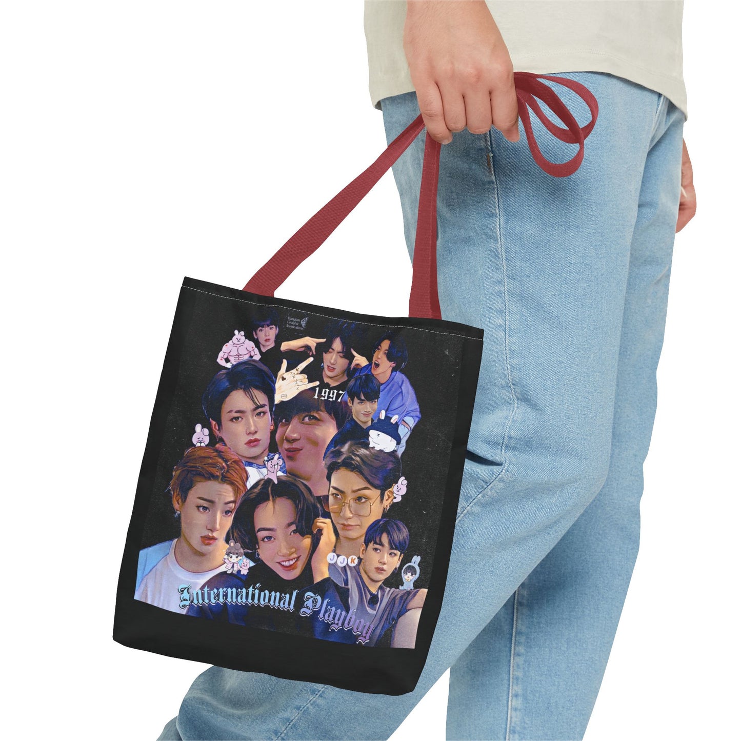 International Playboy Tote Bag (AOP)