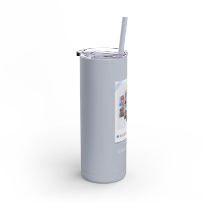 Cutie, Sexy, Lovely Maars Maker Skinny Matte Tumbler, 20oz