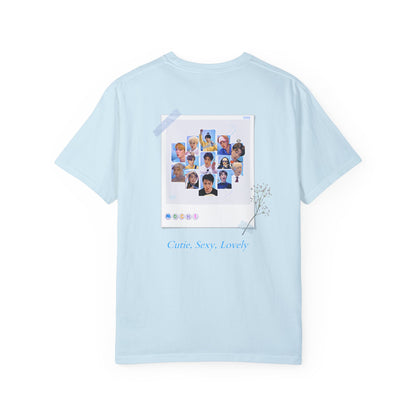 Cutie, Sexy, Lovely Unisex Garment-Dyed T-shirt