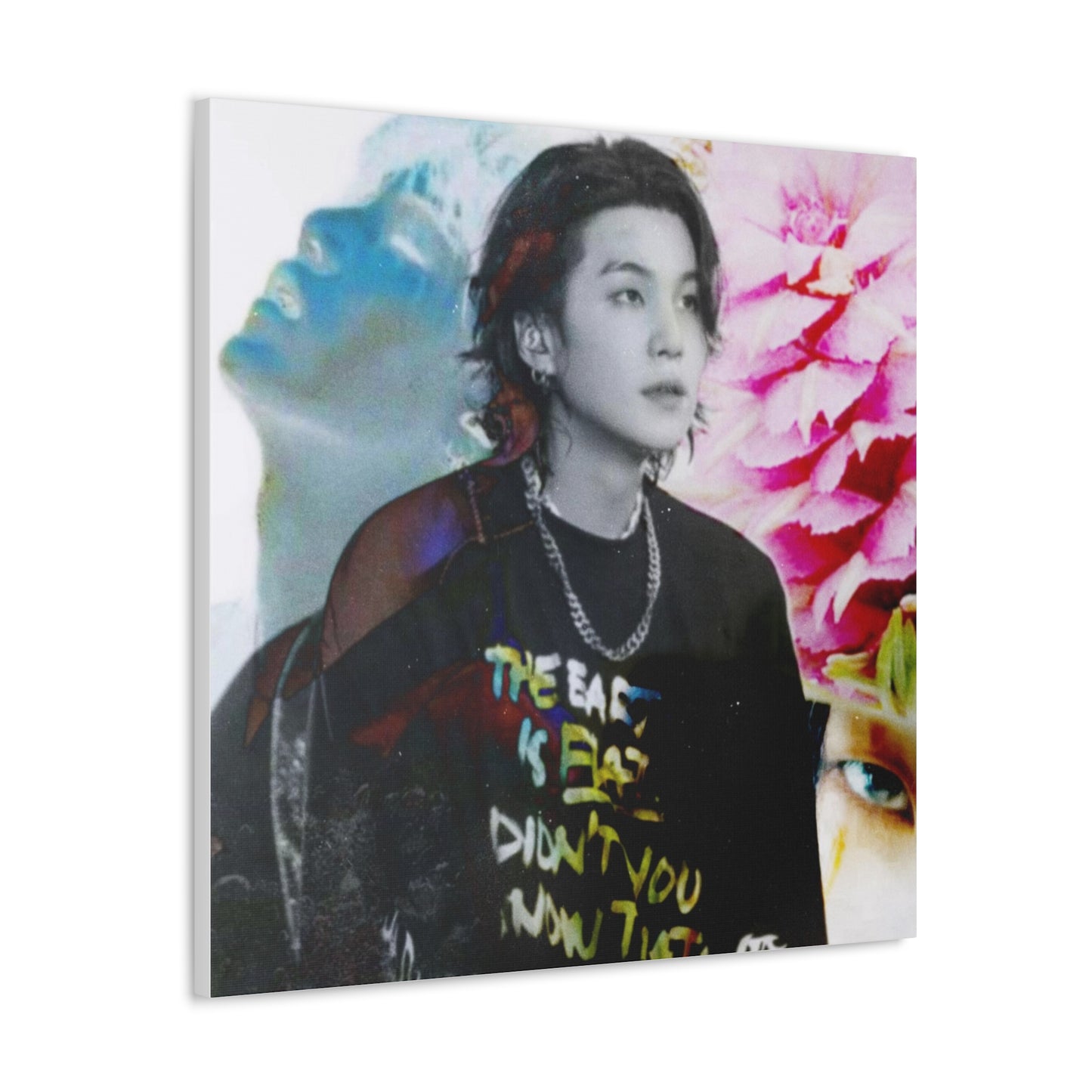 Agust D Graphic Canvas Gallery Wraps