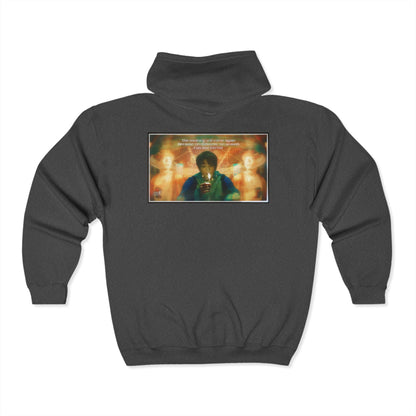 Spring Day Flame Zip Hoodie