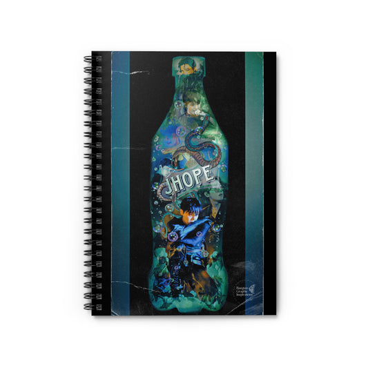 Jhope Graphic Spiral Notebook - Ruled Line