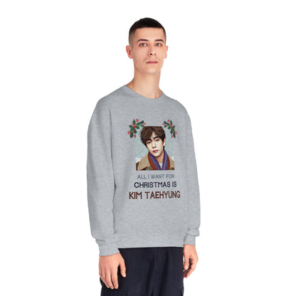 Christmas Taehyung Unisex NuBlend® Crewneck Sweatshirt