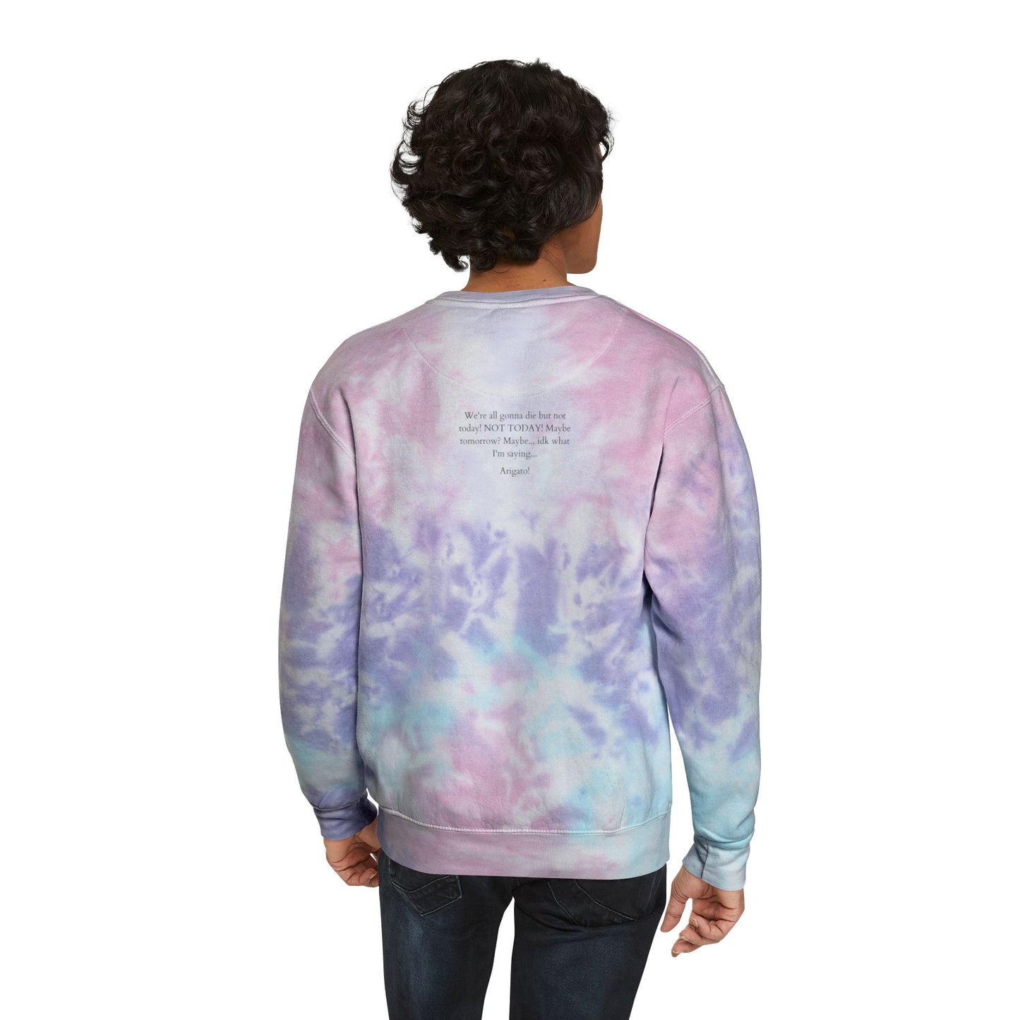 Namjoon Graphic Unisex Tie-Dye Sweatshirt