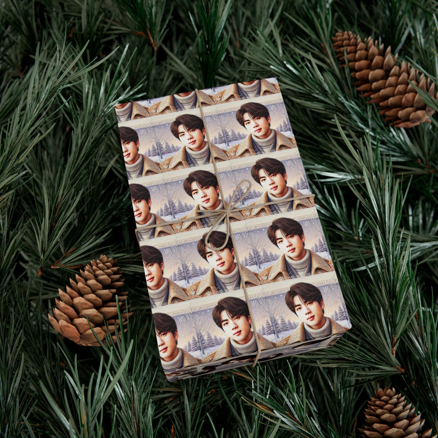 Christmas Jin Gift Wrap Papers