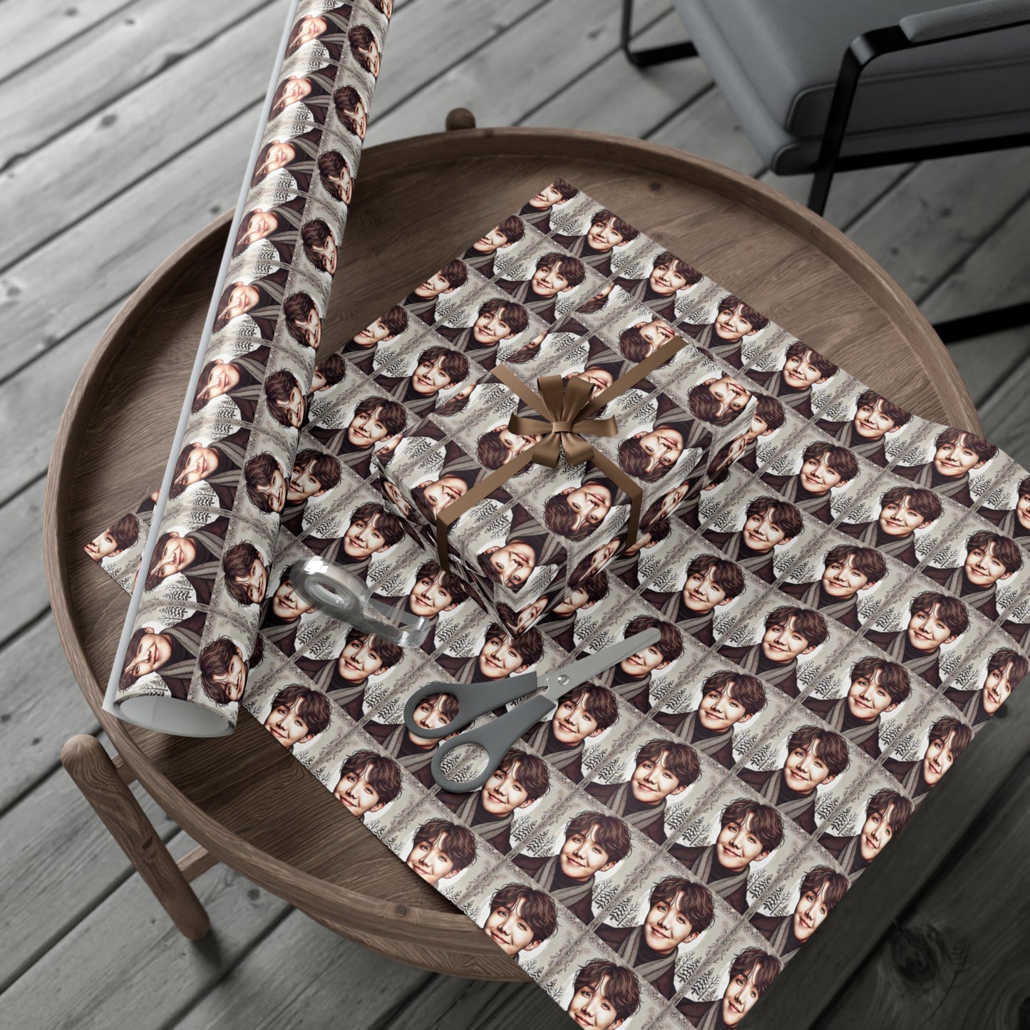 Christmas Jhope Gift Wrap Papers