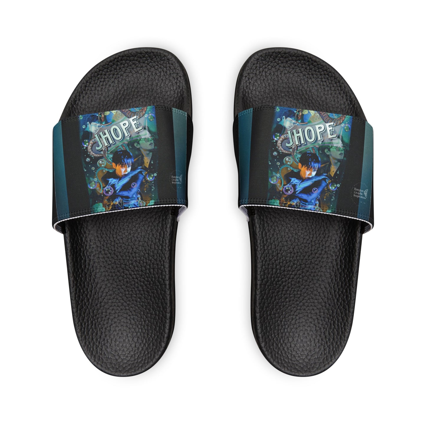 Jhope Graphic Women's PU Slide Sandals