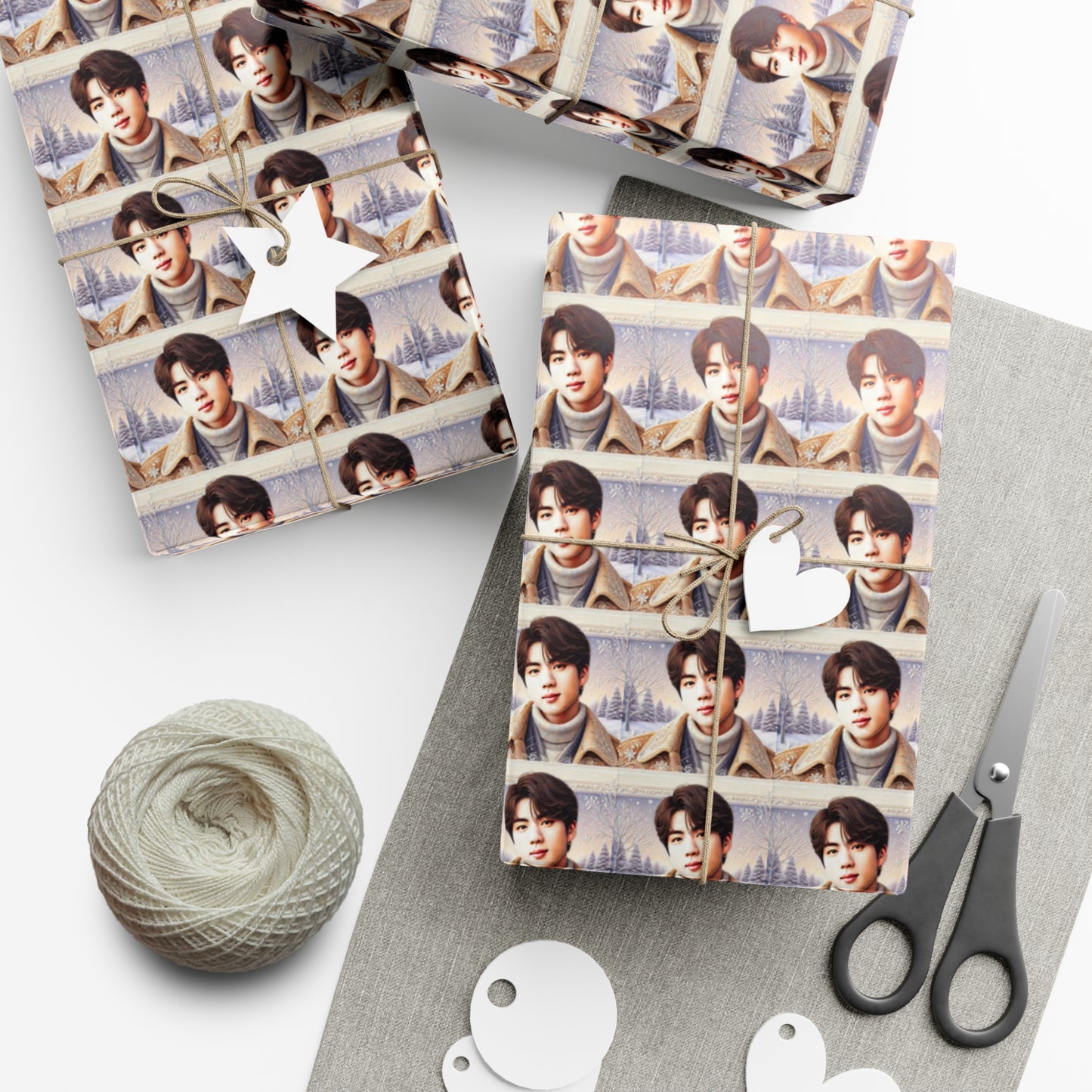 Christmas Jin Gift Wrap Papers