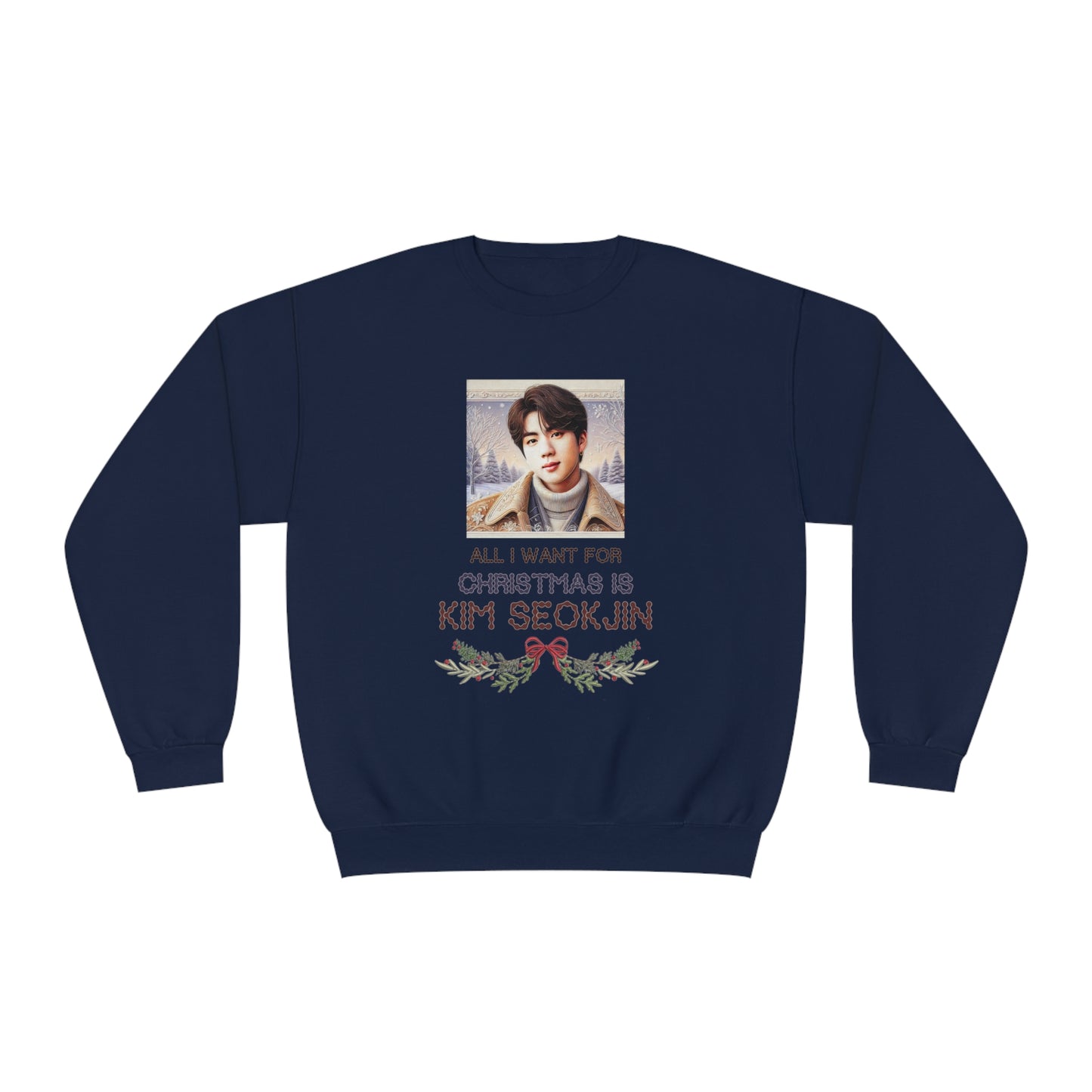 Christmas Jin Unisex NuBlend® Crewneck Sweatshirt