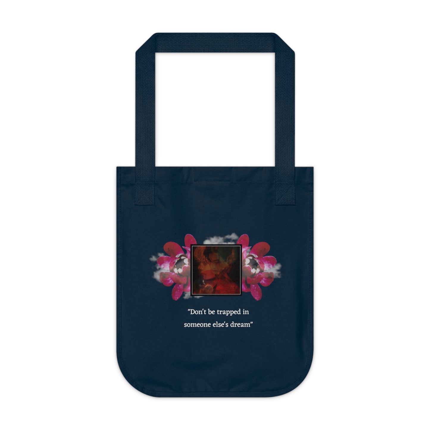 Taehyung Graphic Organic Canvas Tote Bag