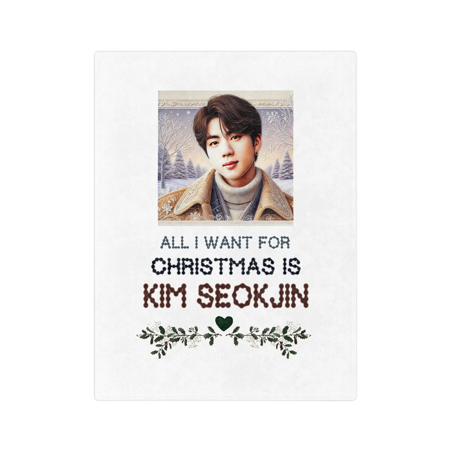 Christmas Jin Velveteen Microfiber Blanket