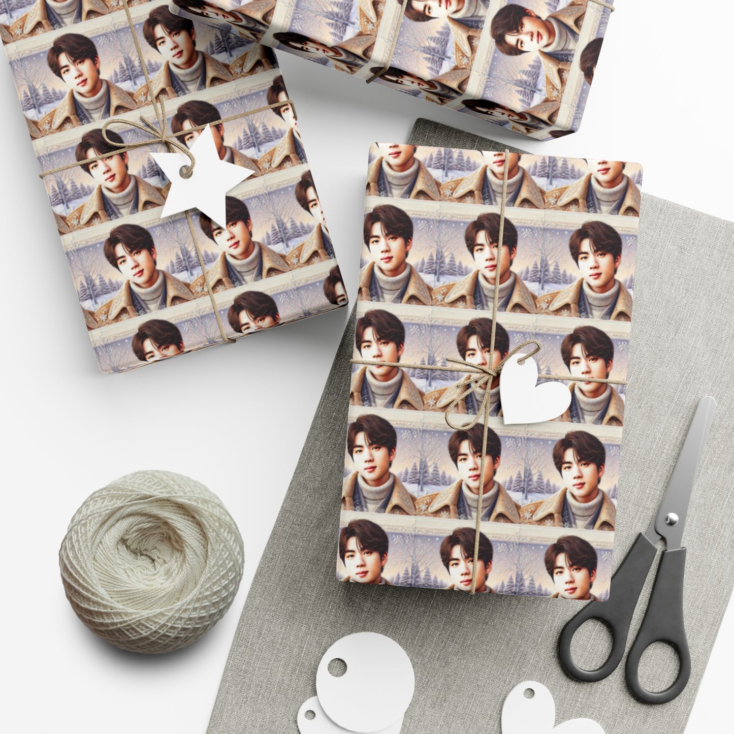 Christmas Jin Gift Wrap Papers