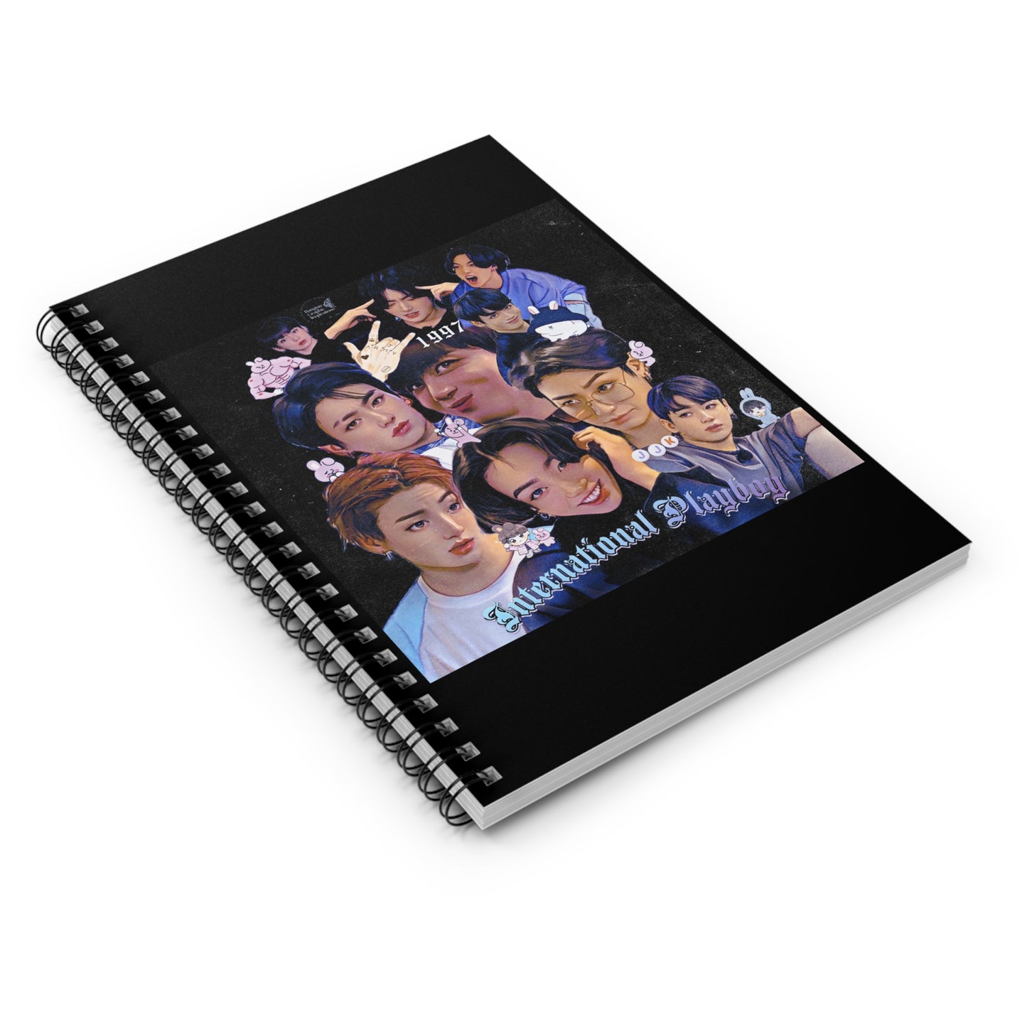 International Playboy Spiral Notebook - Ruled Line