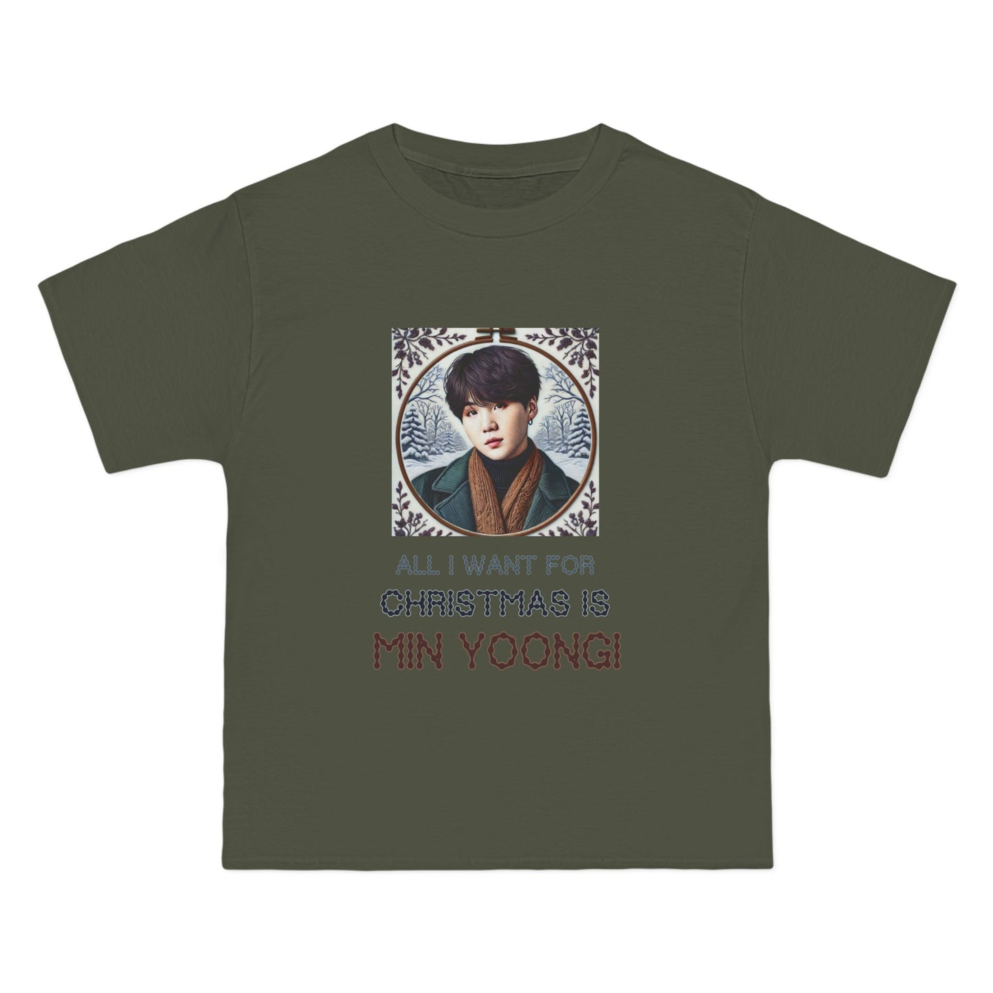 Christmas Yoongi Beefy-T®  Short-Sleeve T-Shirt