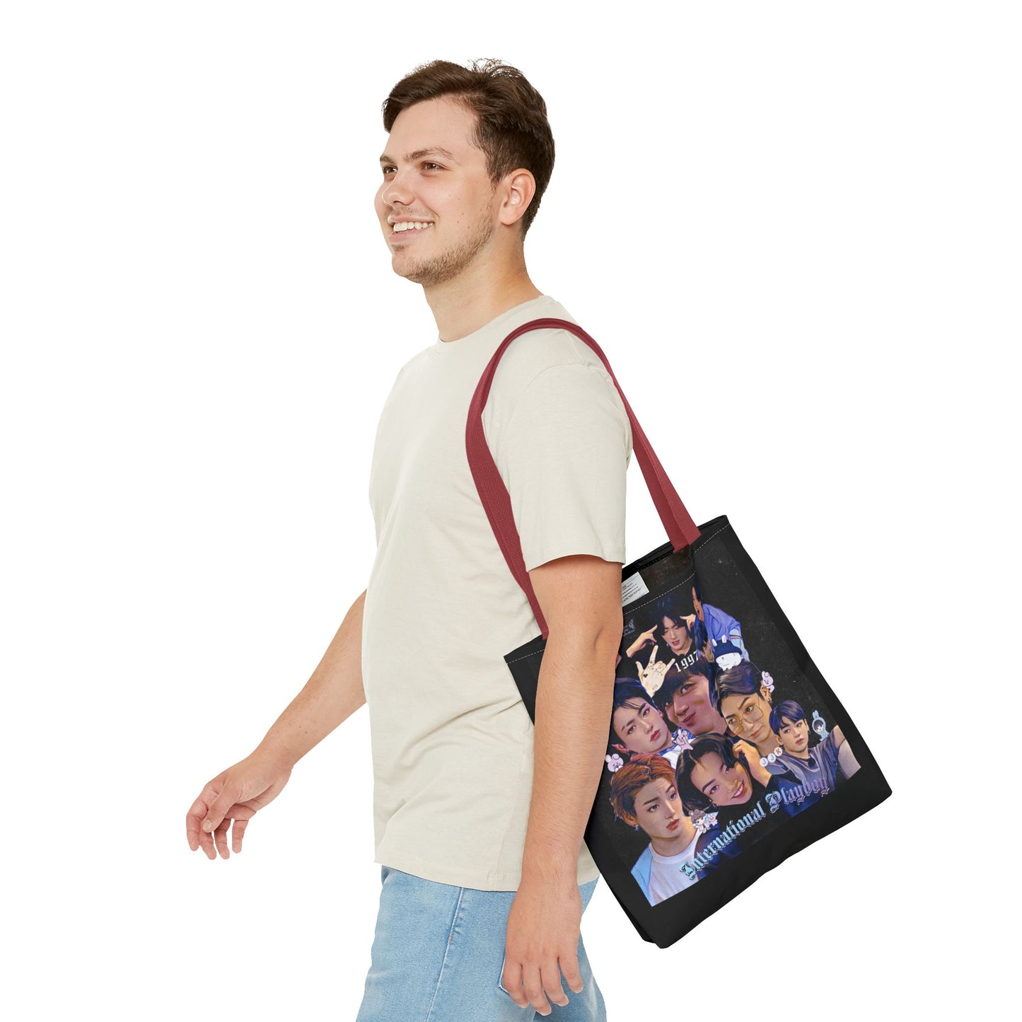 International Playboy Tote Bag (AOP)