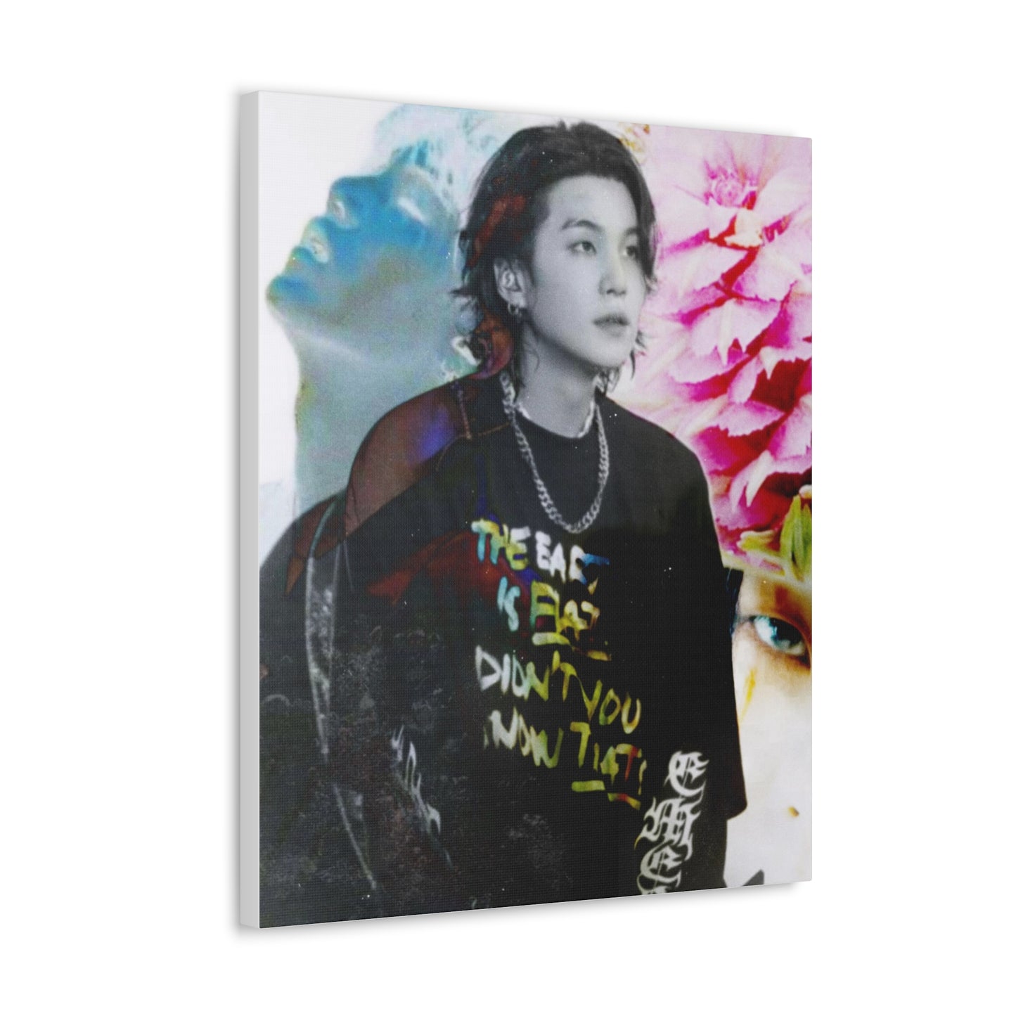 Agust D Graphic Canvas Gallery Wraps