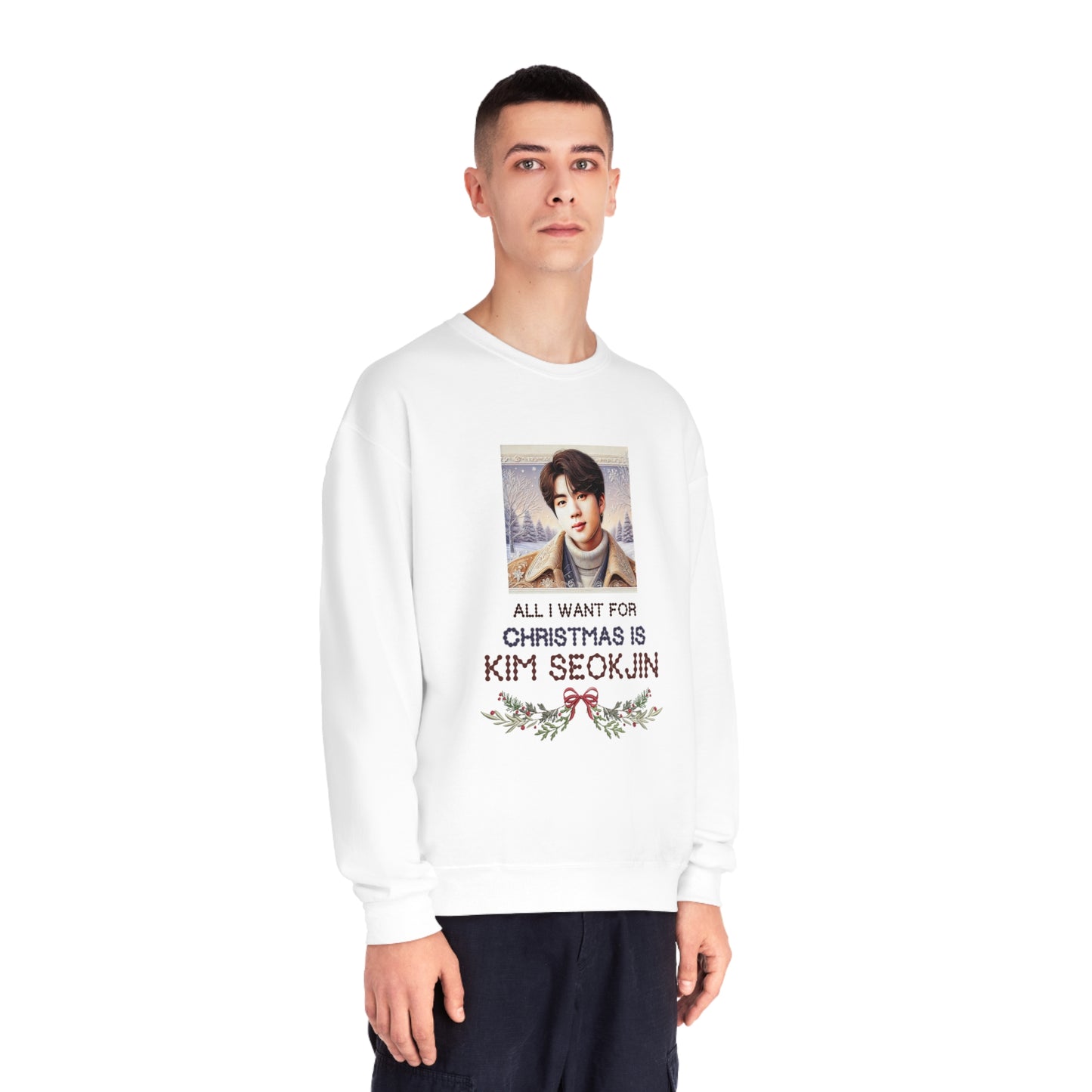 Christmas Jin Unisex NuBlend® Crewneck Sweatshirt