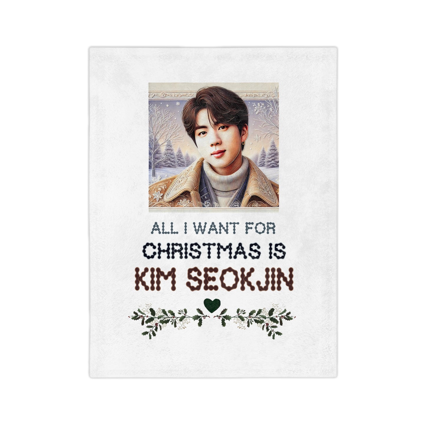 Christmas Jin Velveteen Microfiber Blanket