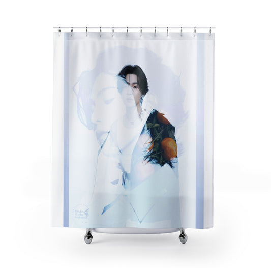 Min Yoongi Graphic Shower Curtains