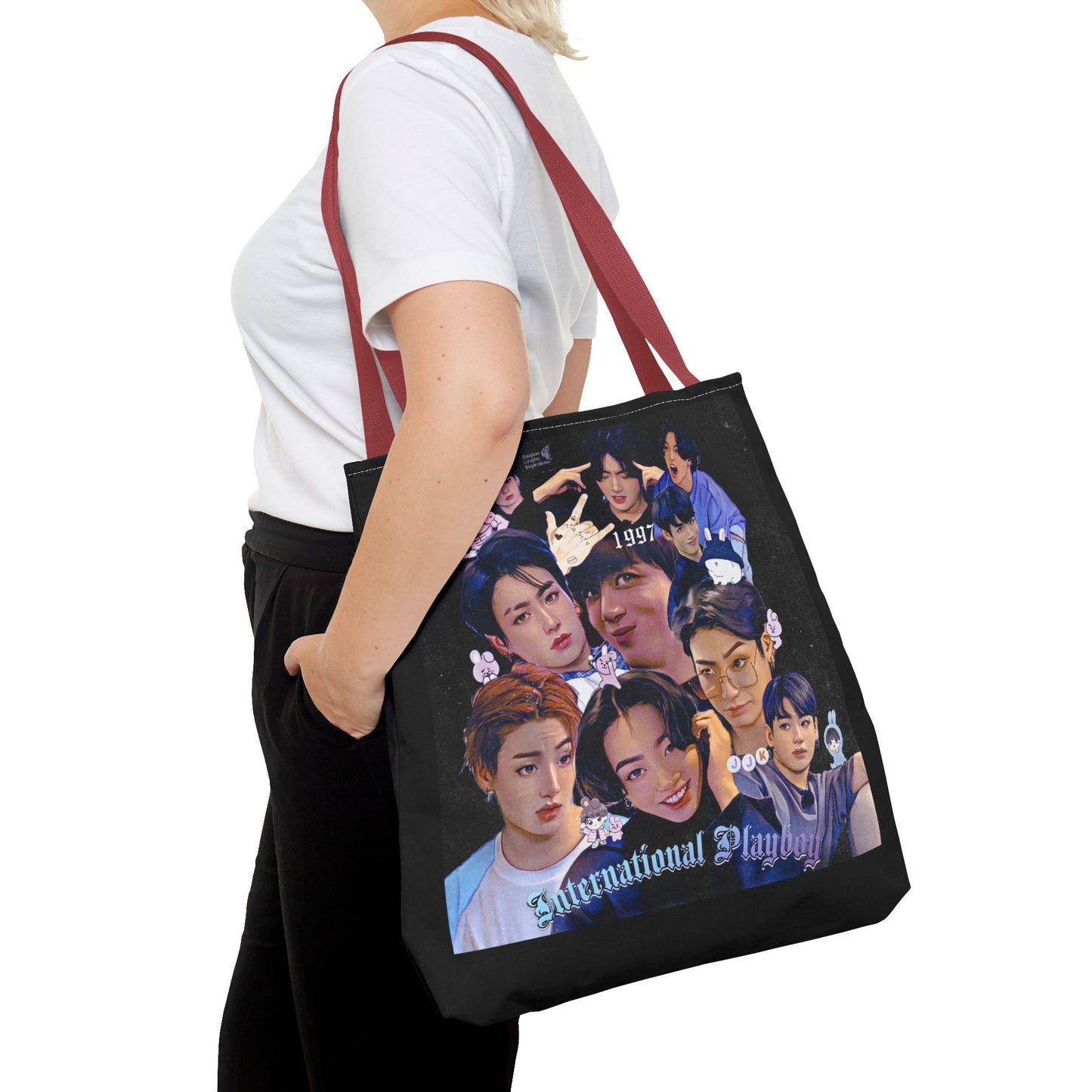 International Playboy Tote Bag (AOP)