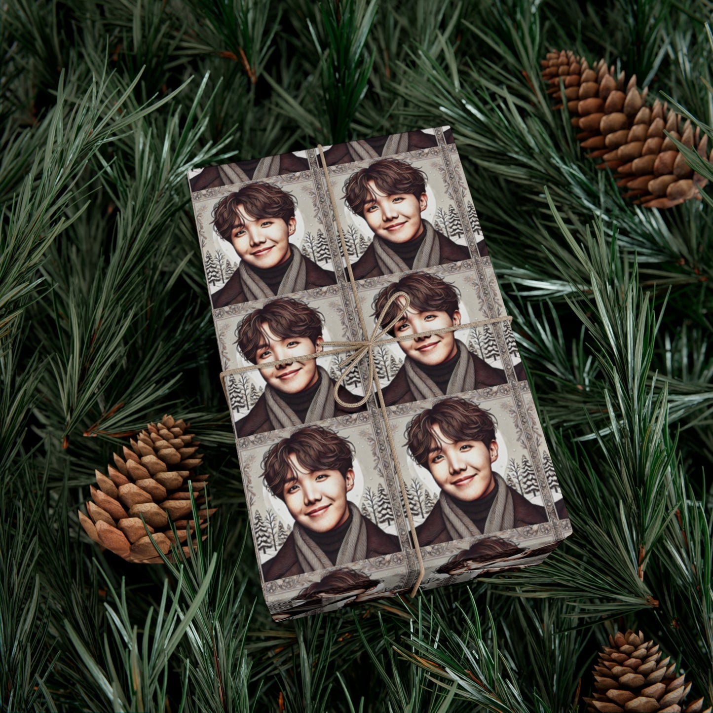 Christmas Jhope Gift Wrap Papers