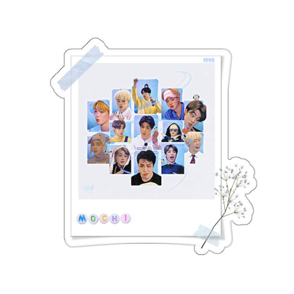 Cutie, Sexy, Lovely Kiss-Cut Stickers
