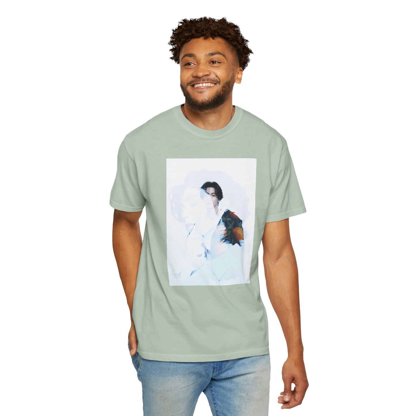 Yoongi Graphic Unisex Garment-Dyed T-shirt