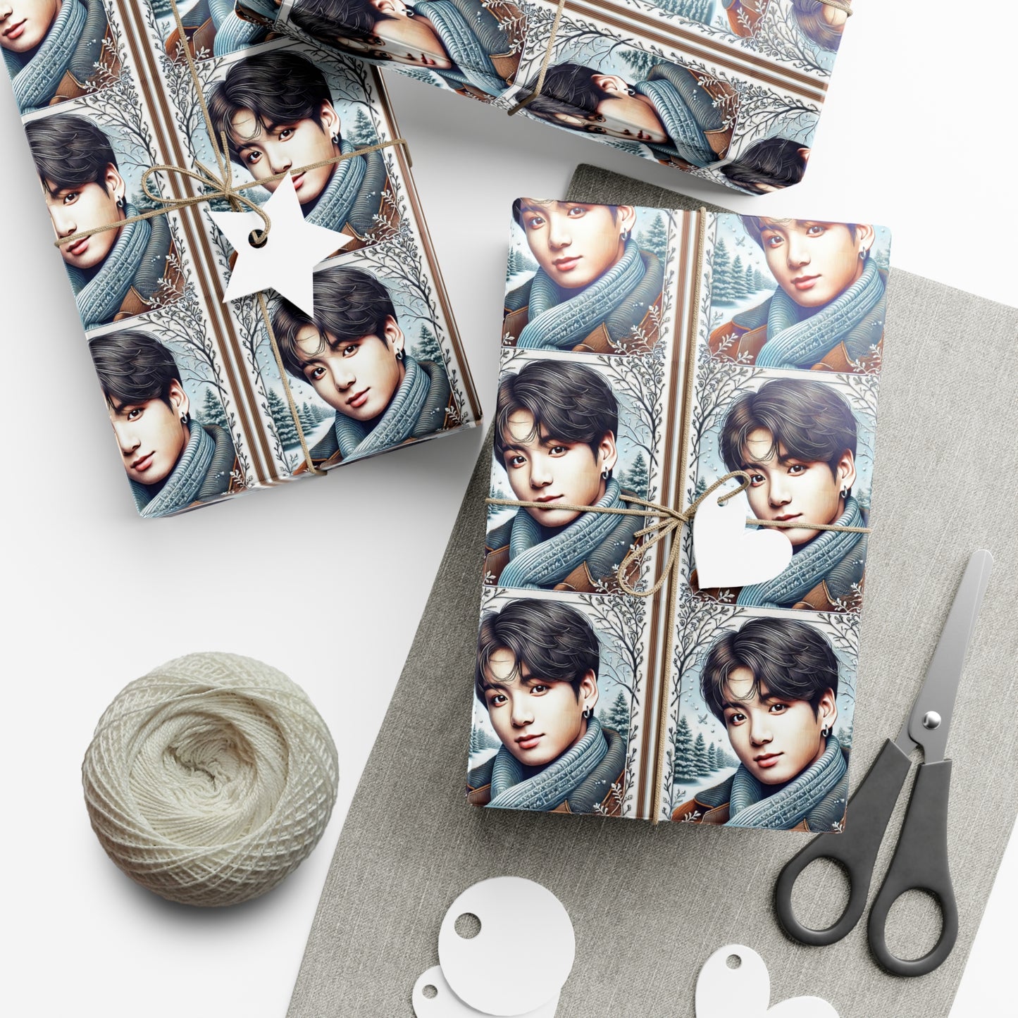 Christmas Jungkook Gift Wrap Papers