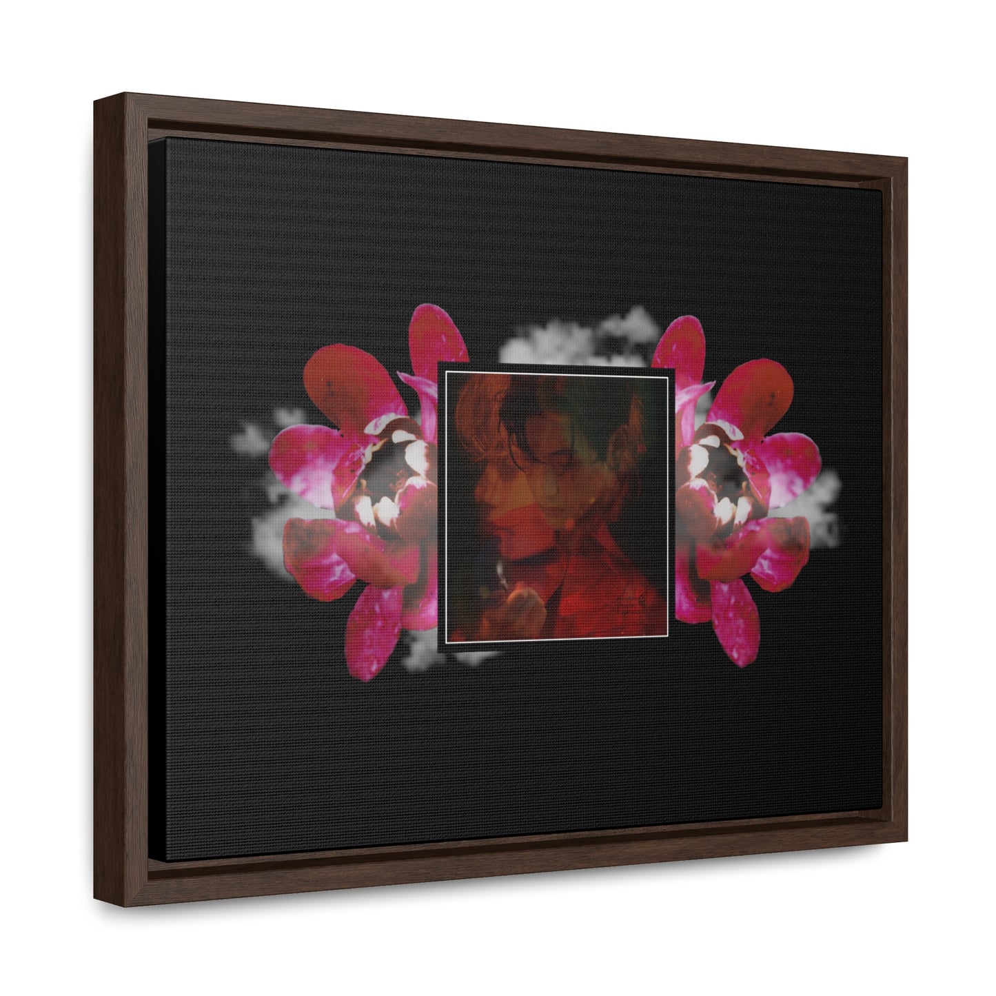 Taehyung Graphic Gallery Canvas Wraps, Horizontal Frame