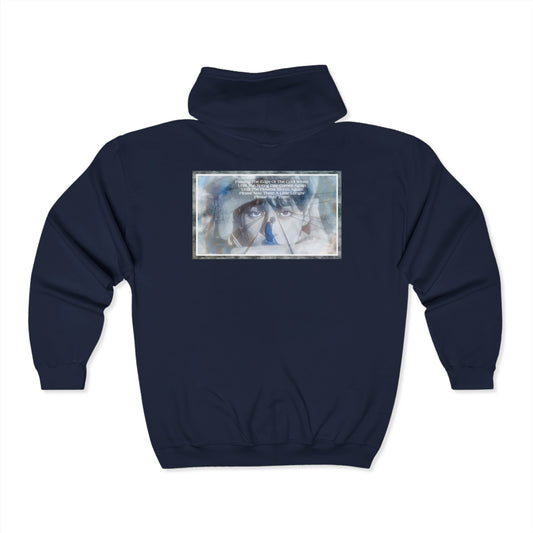 Waiting at the Edge Zip-Up Hoodie