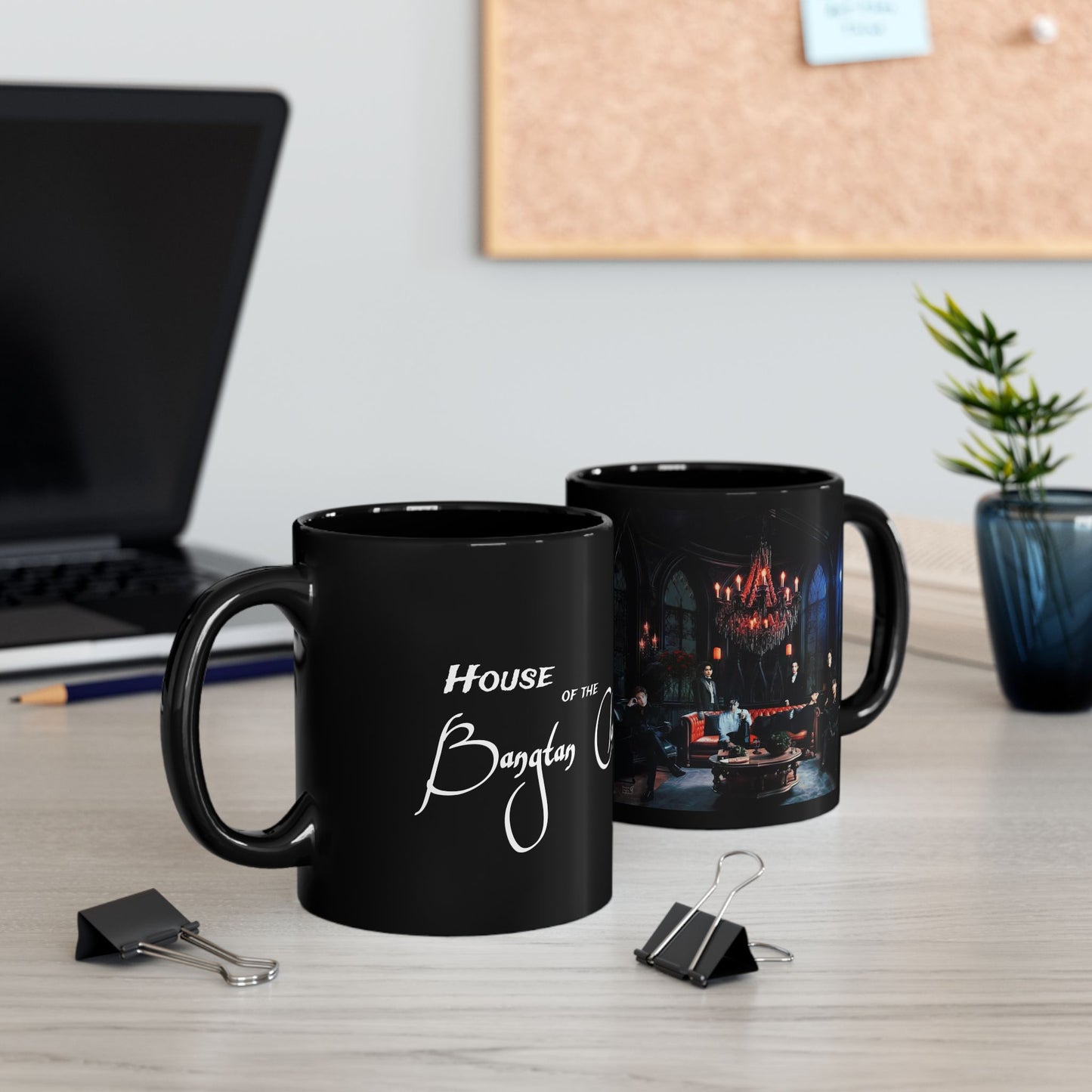 House of the Bangtan Clan Black Mug (11oz, 15oz)