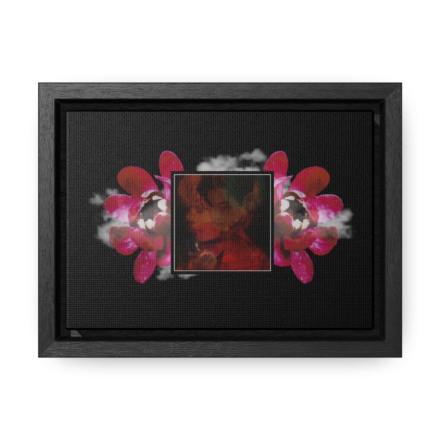 Taehyung Graphic Gallery Canvas Wraps, Horizontal Frame