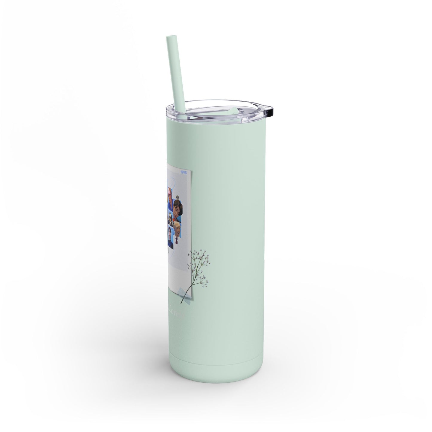 Cutie, Sexy, Lovely Maars Maker Skinny Matte Tumbler, 20oz