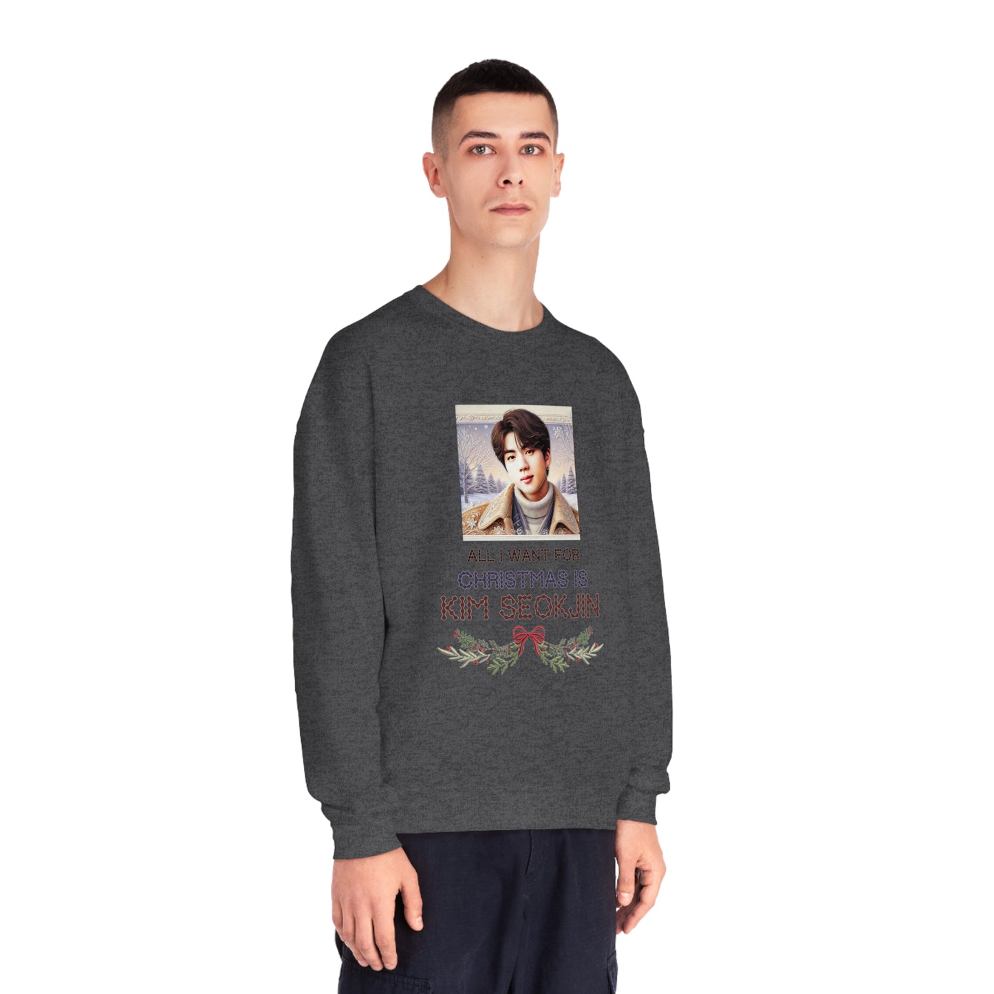 Christmas Jin Unisex NuBlend® Crewneck Sweatshirt