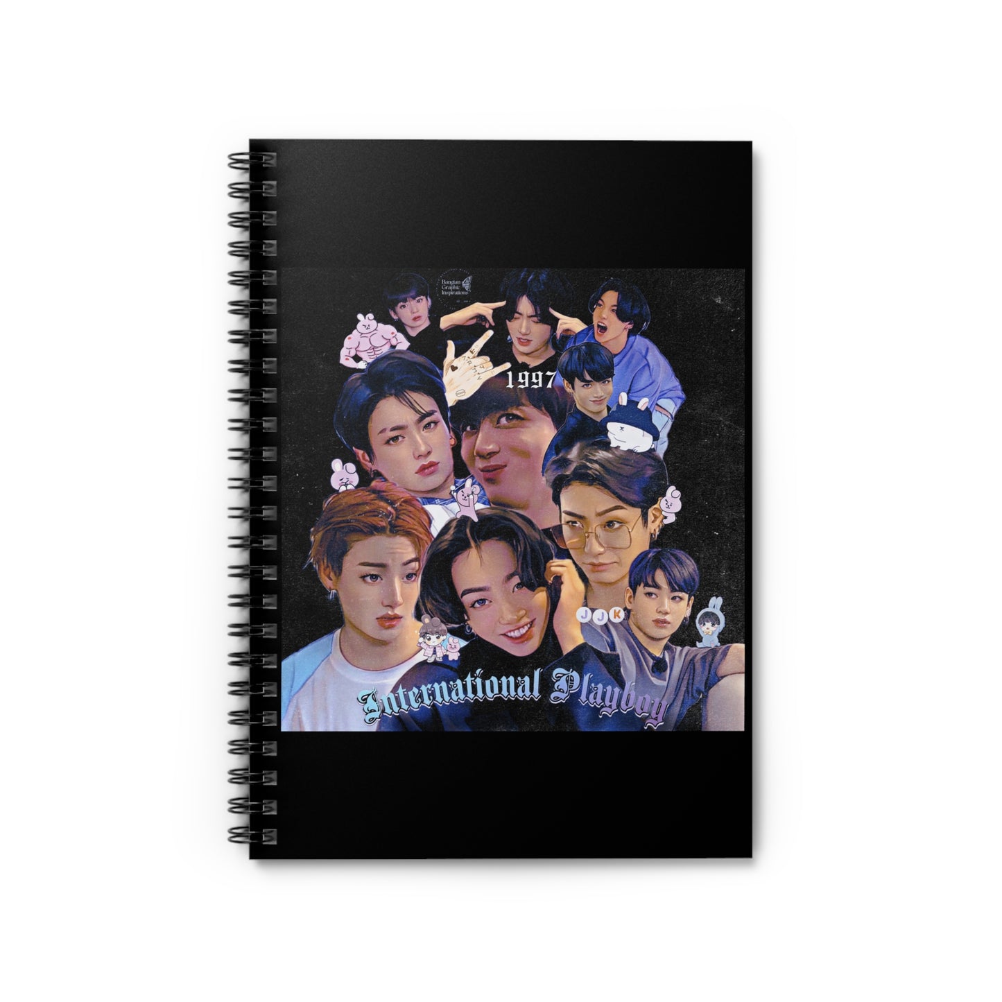 International Playboy Spiral Notebook - Ruled Line