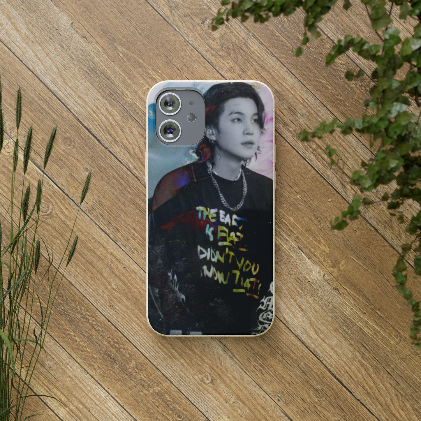 Agust D Graphic Biodegradable Cases