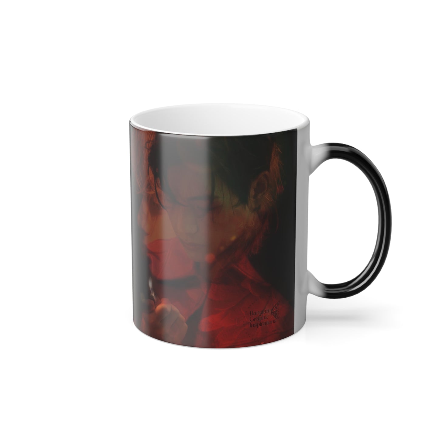 Taehyung Graphic Color Morphing Mug, 11oz