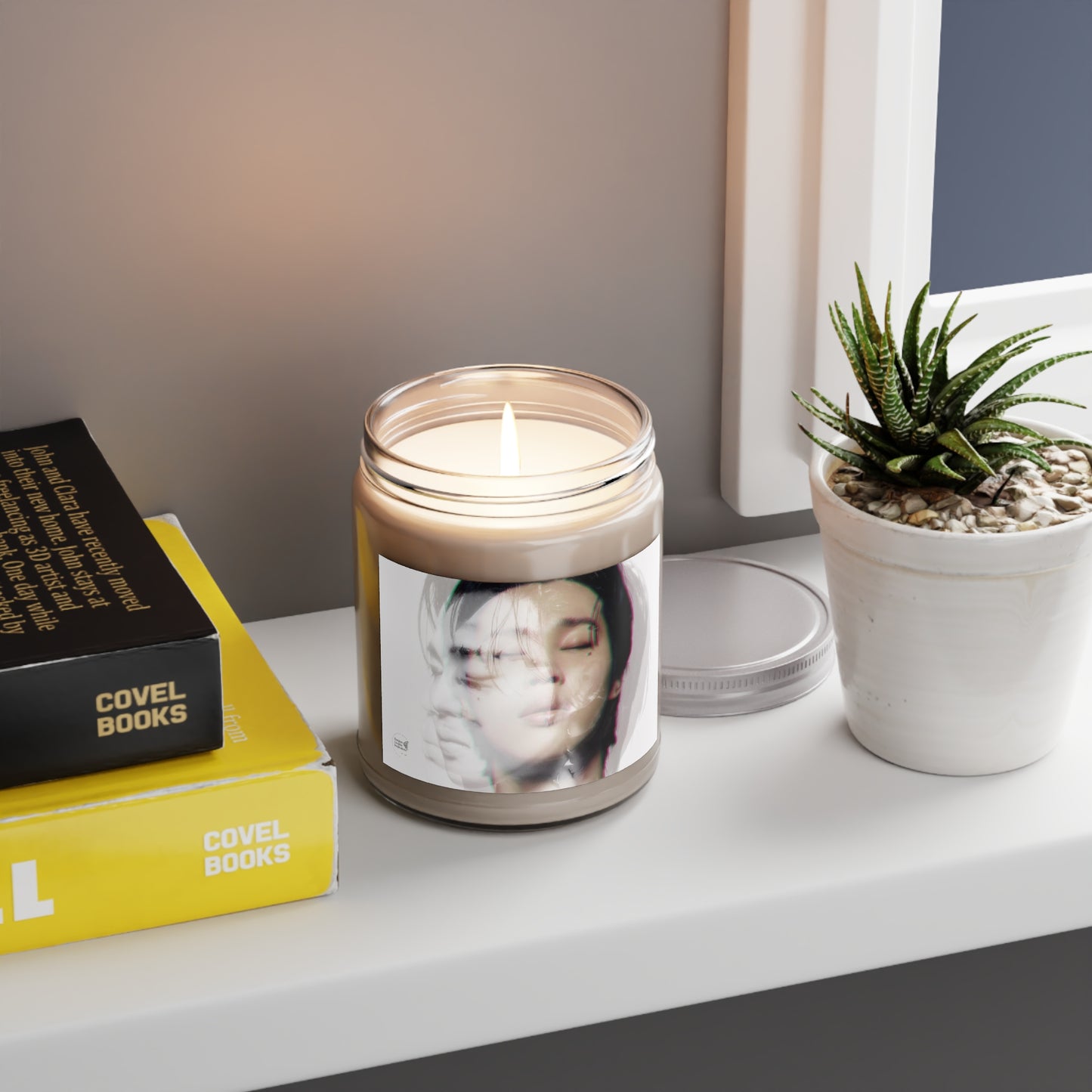 Jimin Graphic Scented Candles, 9oz