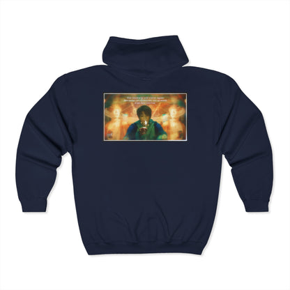 Spring Day Flame Zip Hoodie