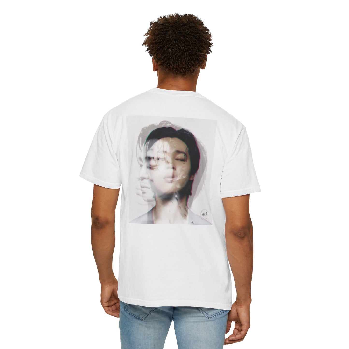 Jimin Graphic Unisex Garment-Dyed T-shirt