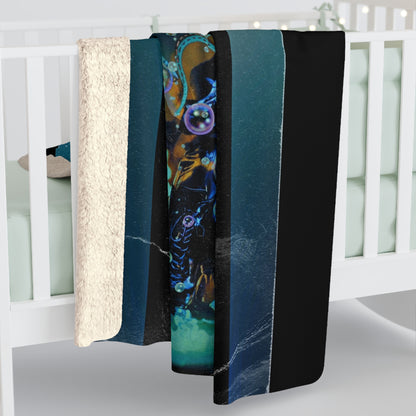 Jhope Graphic Sherpa Fleece Blanket