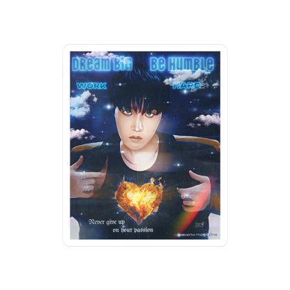 Jhope Passion Kiss-Cut Vinyl Decals