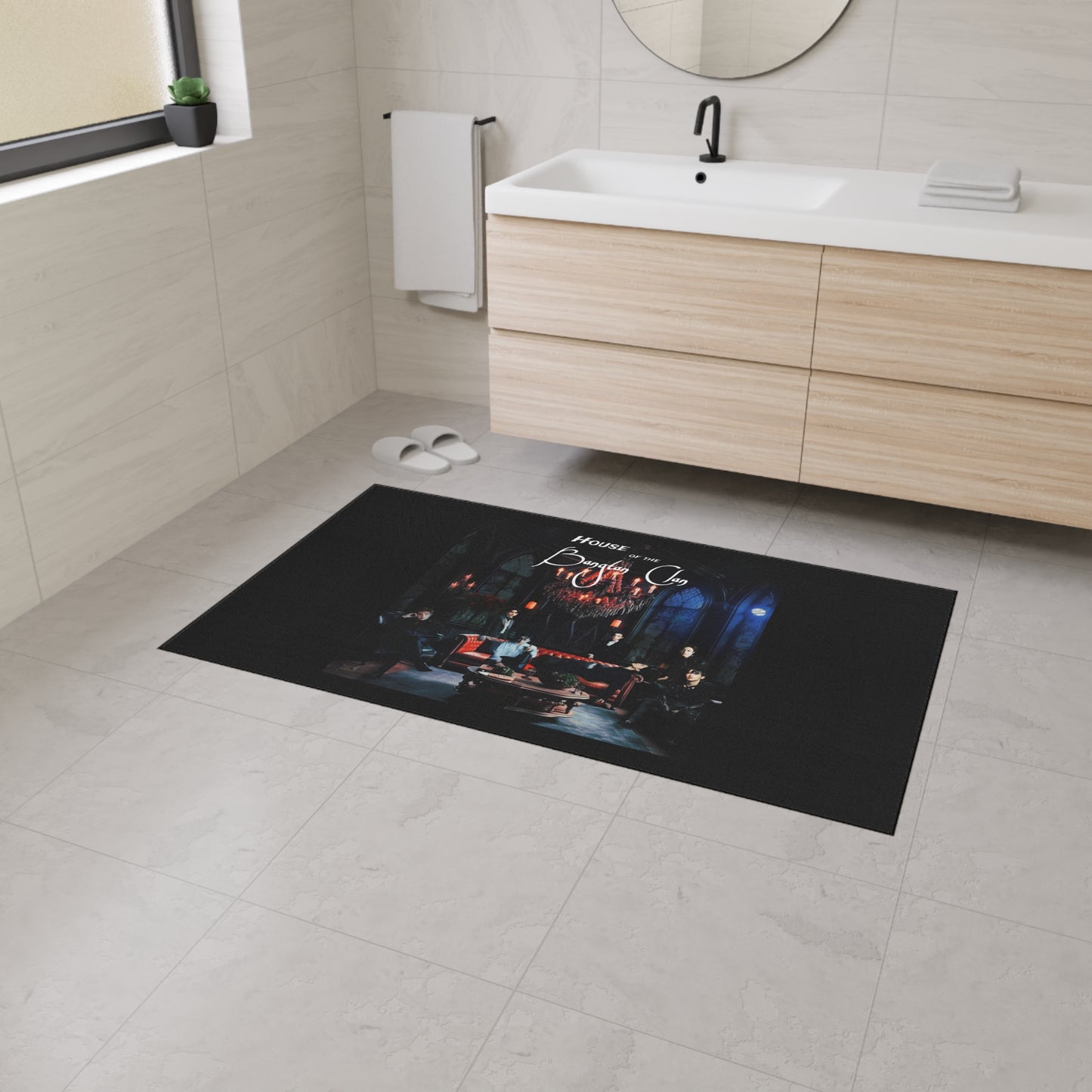 House of the Bangtan Clan Heavy Duty Floor Mat