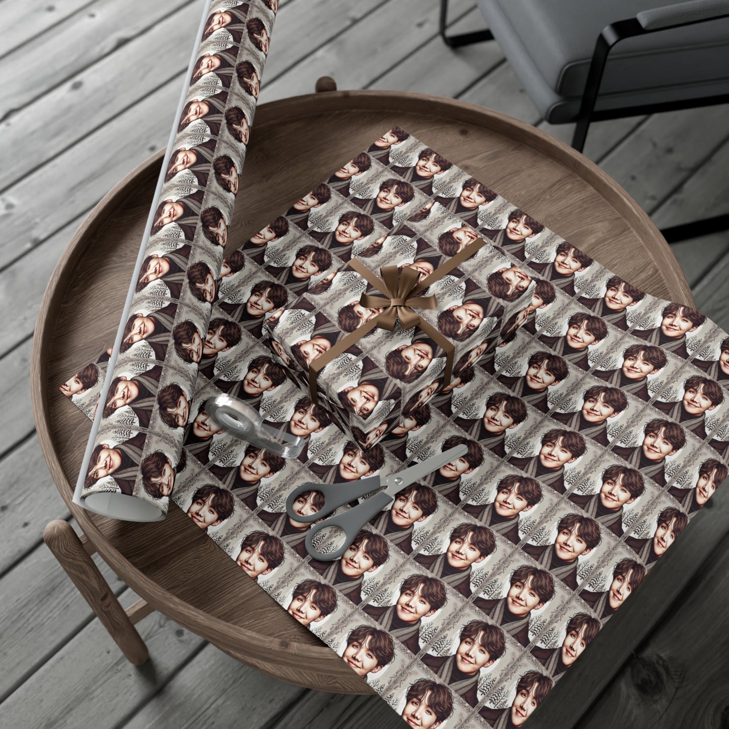 Christmas Jhope Gift Wrap Papers