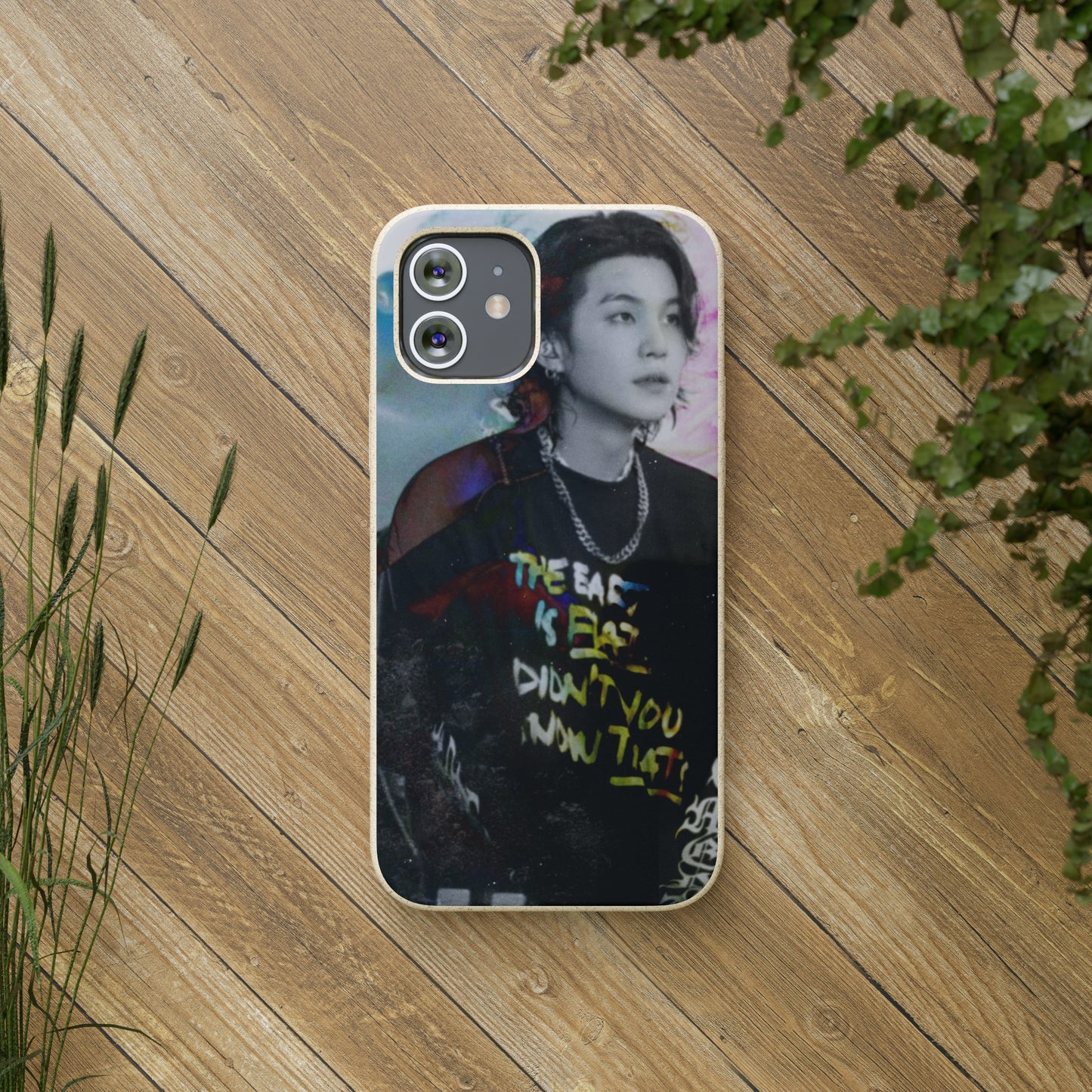 Agust D Graphic Biodegradable Cases