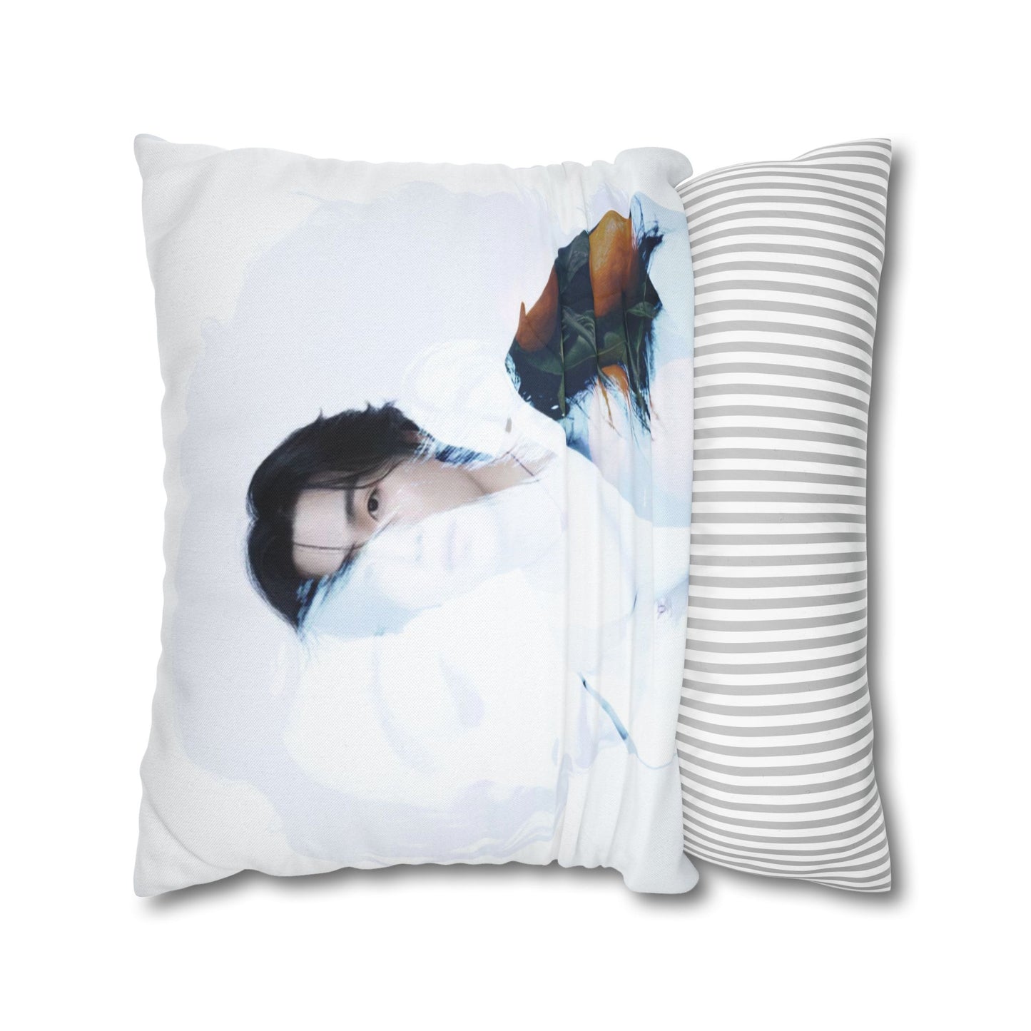 Min Yoongi Graphic Spun Polyester Square Pillowcase