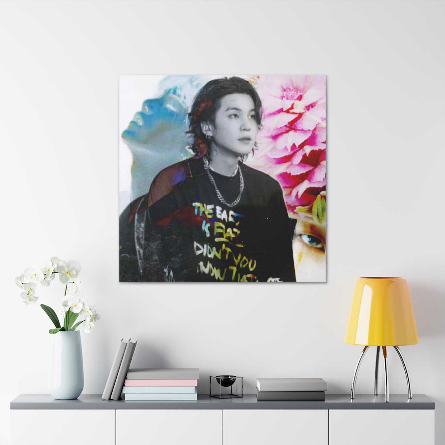 Agust D Graphic Canvas Gallery Wraps