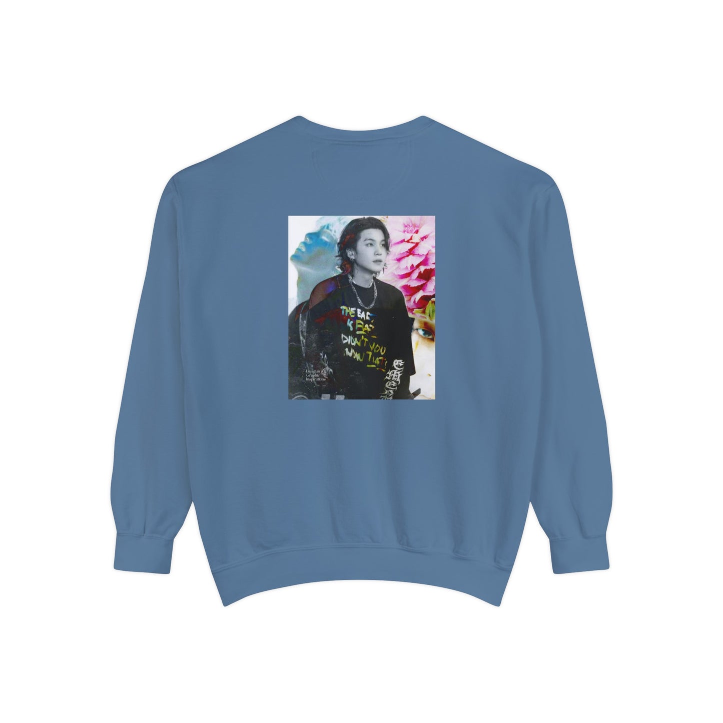 August D Graphic Unisex Garment-Dyed Sweatshirt