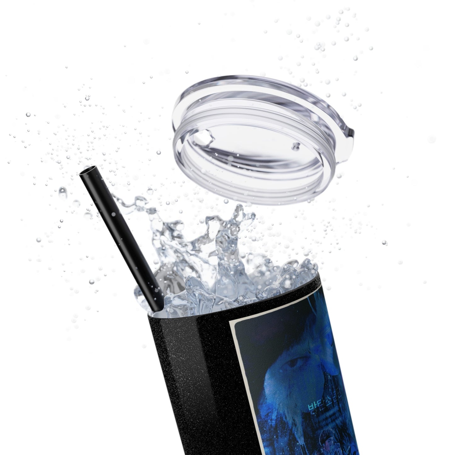 Skinny Tumbler with Straw, 20oz