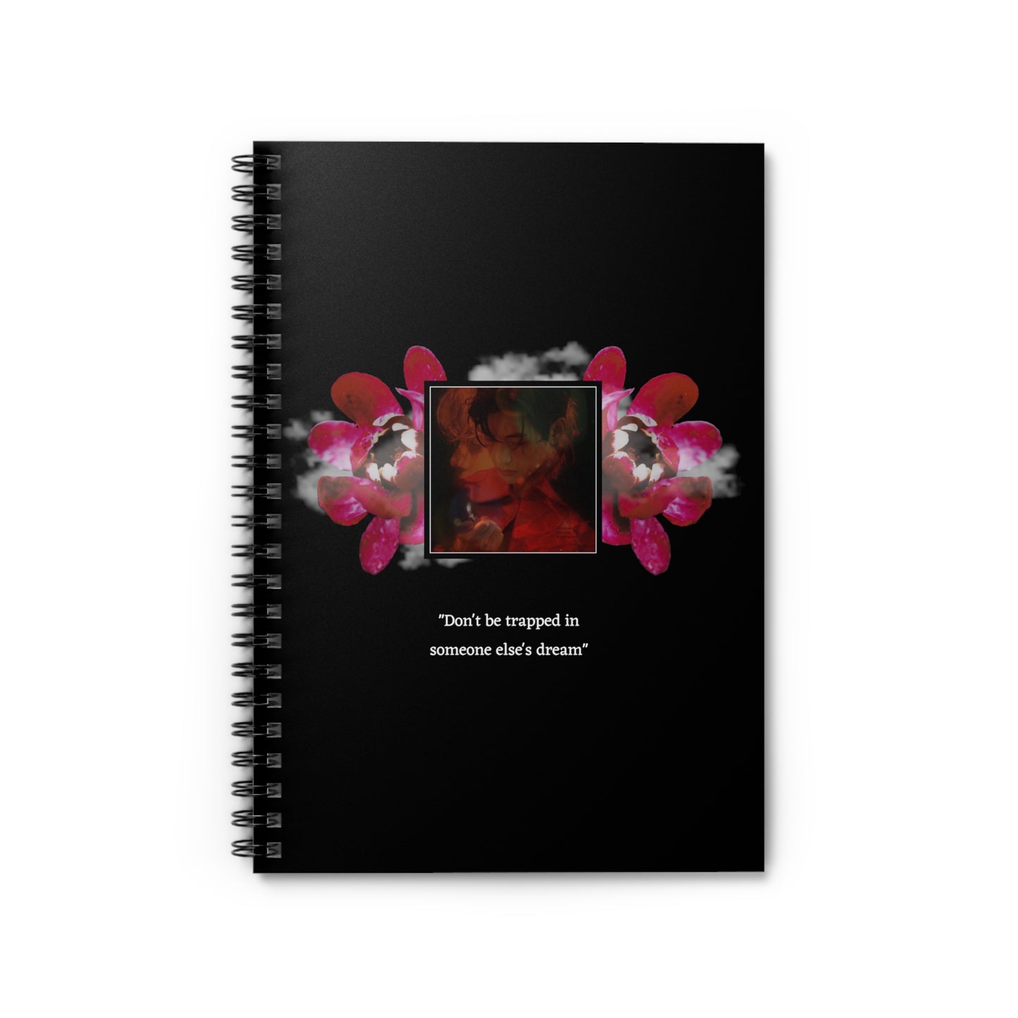 Taehyung Graphic Spiral Notebook - Ruled Line